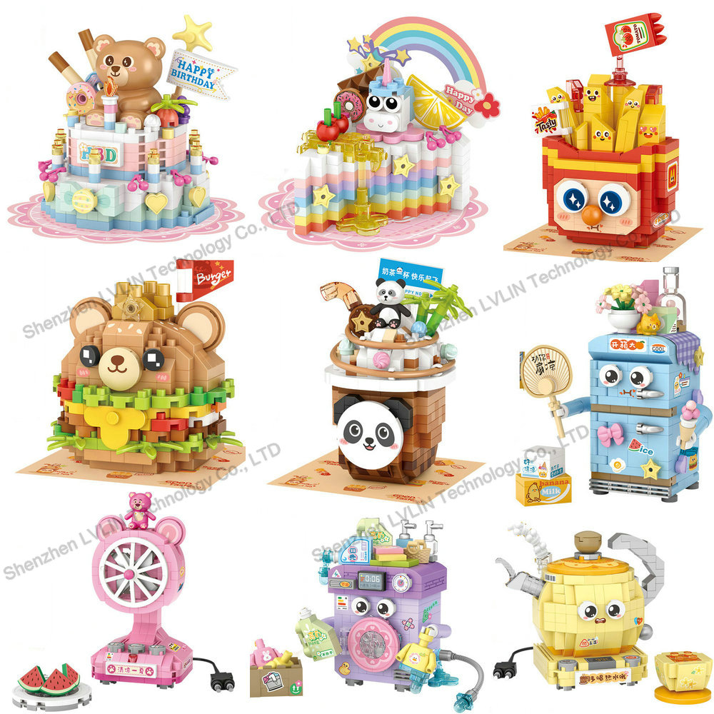 子供の家のビルディングブロック,家電,スナックのおもちゃ,デ - Lego Set Creator のレビューと価格