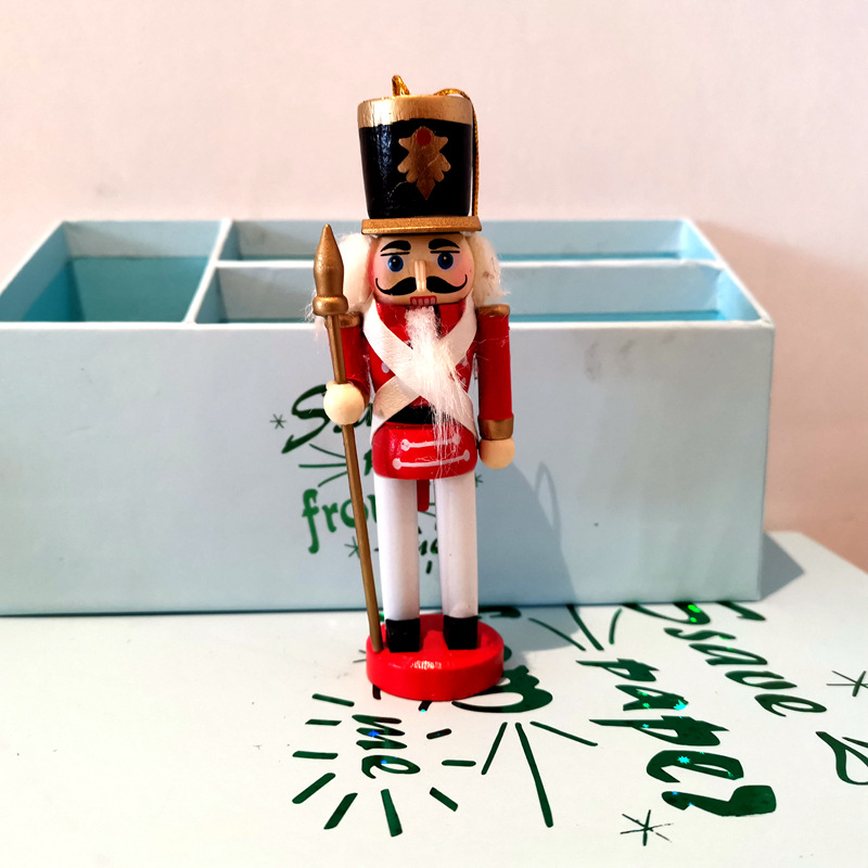5/6個メリークリスマスデコレーション子供くるみ割り人形の兵 - Nutcracker Figurine のレビューと価格