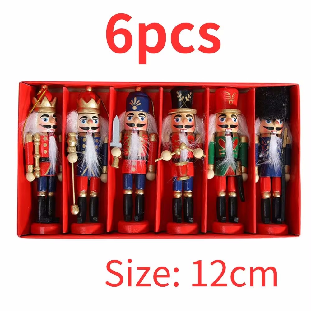 10/12/14cmくるみ割り人形ミニチュアピンクシリーズく - Nutcracker Figurine のレビューと価格