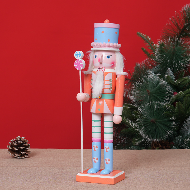 30cmくるみ割り人形兵士人形デスクトップオーナメントホーム - Nutcracker Figurine のレビューと価格