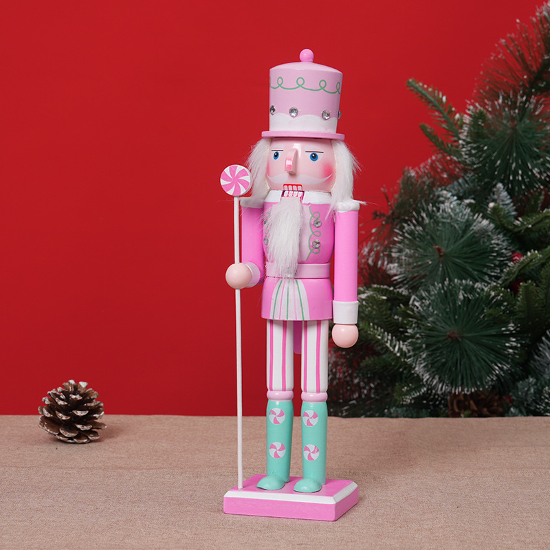 30cmくるみ割り人形兵士人形デスクトップオーナメントホーム - Nutcracker Figurine のレビューと価格